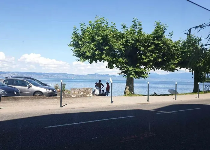 Superbe studio en bord du lac